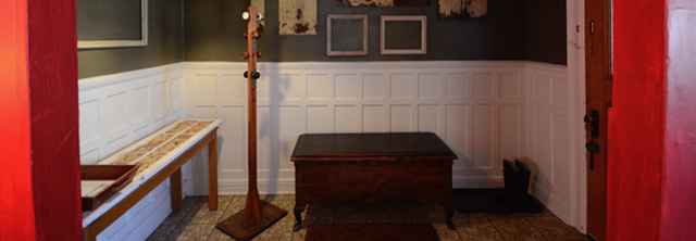 Restored antique furnishings
